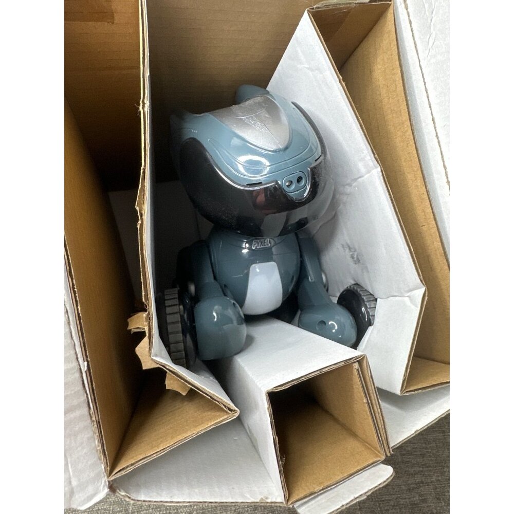 Pyxel Interactive Robotic Dog Toy LED Lights Learning Features & Motion Wheels - Picture 8 of 11